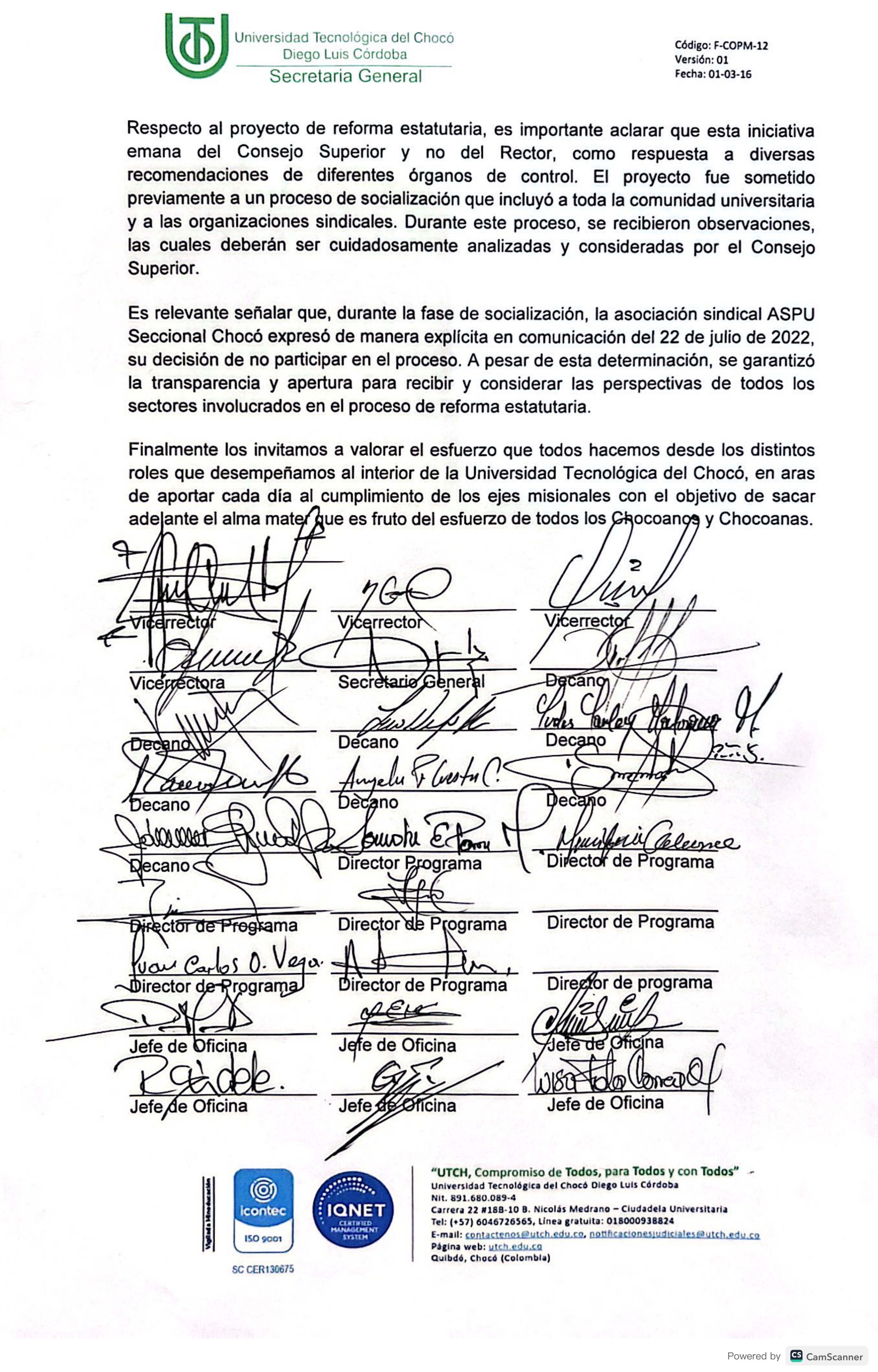 COMUNICADO A LA OPINIÓN PUBLICA página 0003