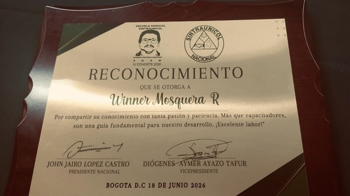 Docente de la UTCH se gradúa como líder sindical para la Defensa de los Derechos Humanos laborales Docente de la UTCH se gradúa como líder sindical para la Defensa de los Derechos Humanos laborales
