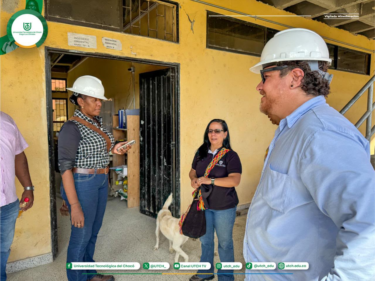 ¡En nuestra sede Istmina seguimos avanzando en el fortalecimiento de la infraestructura universitaria