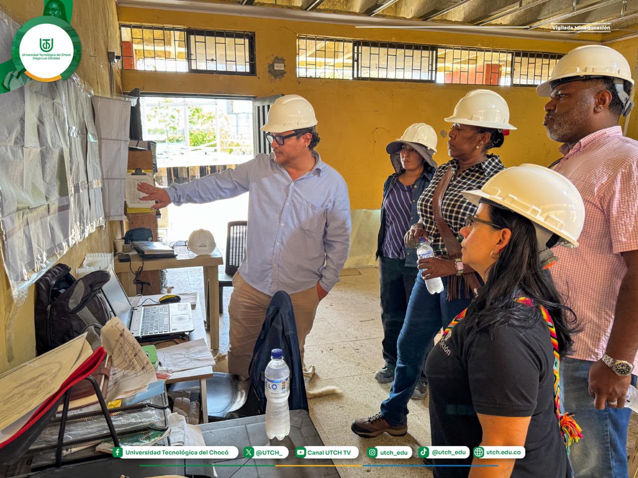 ¡En nuestra sede Istmina seguimos avanzando en el fortalecimiento de la infraestructura universitaria