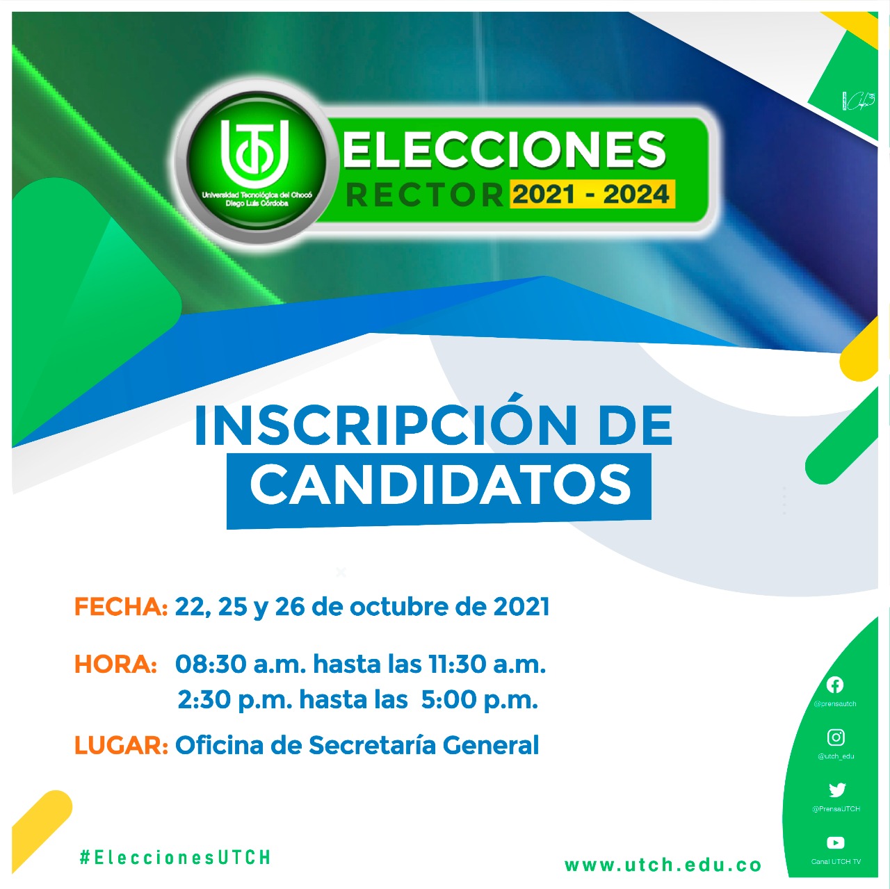 Inscripción de Candidatos