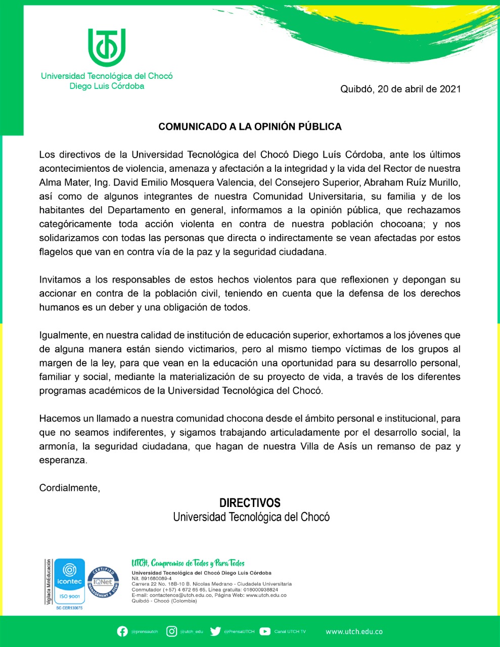 rechazo 1 3